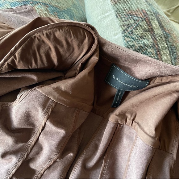 BCBGMaxAzria Brown Fringe Jacket - Picture 6 of 7